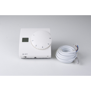 Termostat analogic MTH 811, cu senzor de pardoseala inclus, 16 A/230 V - incalzire in pard