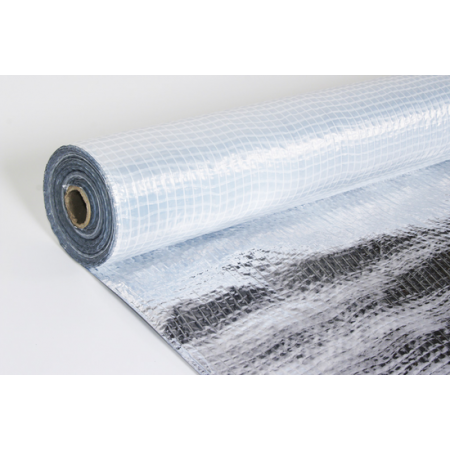 Folie reflectorizanta aluminiu 50 m x 1,5 m ( 75 m² )