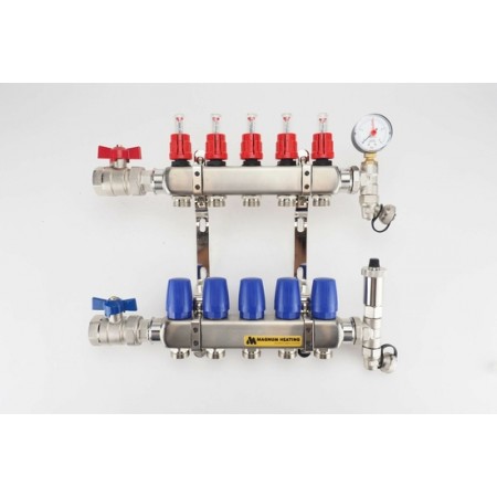 Distribuitor inox 2 circuite