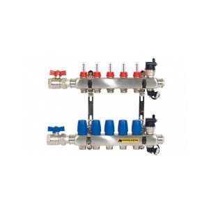 Chit incalzire pardoseala 40-60 mp cu grup de mixare , caseta si cleme tacker - incalzire 