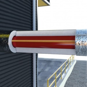 Cablu incalzire exterior pentru conducte de apa calda - incalzire in pardoseala