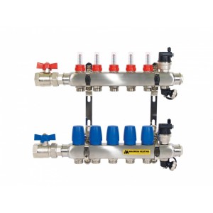 Distribuitor inox MAGNUM 2 circuite - incalzire in pardoseala