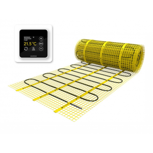 Kit covor  incalzire in pardoseala 5 m² - 750 W cu termostat MRC WIFI control - incalzire 