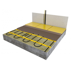 Kit covor  incalzire in pardoseala 5 m² - 750 W cu termostat MRC WIFI control - incalzire 