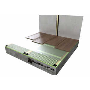 Chit complet film carbon incalzire in pardoseala pentru parchet 3 mp , 360 W , cu termosta