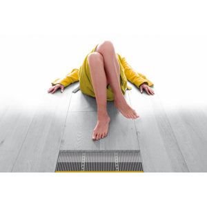 Chit complet film carbon incalzire in pardoseala pentru parchet 4 mp , 480W , cu termostat